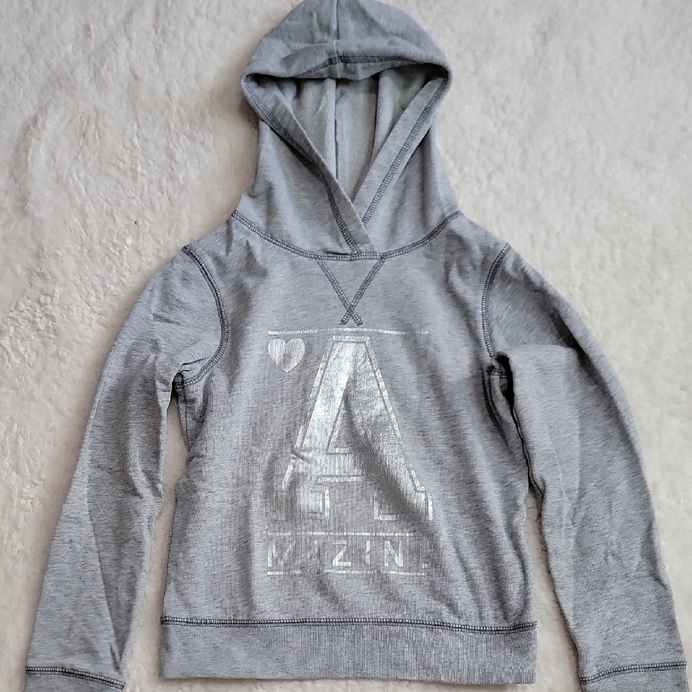Old Navy S 6/7 Gray Silver Amazing Hoodie